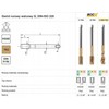 Fanar Sriegiklis G 1/8" DIN-5156C R40 HSSE TIN 800X