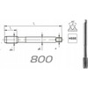 Fanar Sriegiklis G 1" DIN-5156B HSSE 800 - D2-111101-3139