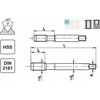 Fanar Sriegiklis M 5x0,5 NGMM/2 DIN-2181 (6H) HSS