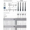 Fanar Sriegimo sriegiklis M 6 DIN-371C VHM HRC60 TICN