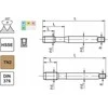 Fanar Sriegiklis UNC 1/2-13 DIN-376C R40 (2B) HSSE TIN 800X