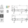 Fanar Sriegiklis UNC 1/4-20 DIN-371B 2BX HSSE-PM HL MASTERTAP /ofke/2041/19/