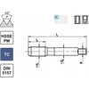 „Fanar THREAD G 1/8 "DIN5157 / 2-P HSSE-PM HRC40 TICN