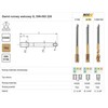Fanar THREAD G 3/8 "DIN-5156B HSSE TIN 800X