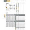 Fanar SRIEGIKLIAI UNC 1/2-13 DIN-376B (2B) HSSE TN 800X