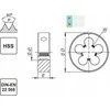 Fanar Ventiliatorius DIN-22568 M6x0,75 6g HSS 800 - N1-121001-0062 - N1-121001-0062