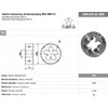 Fanar Ventiliatorius DIN-22568 M6x0,75 6g HSS 800 - N1-121001-0062 - N1-121001-0062