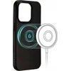 Fantastic Feel Telefono dėklas Hama Feel Maglack, IPHONE 15 PRO, Juoda