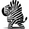 Fat Brain Toys Zebras Eugy. Eko* 3D dėlionė