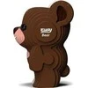 Dėlionė EUGY 3D kartoninis modelis „Meškiukas“