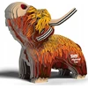 Dėlionė EUGY 3D kartoninis modelis „Aukštikalnių karvė“