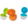 Fat Brain Toys Teether Dimpl Wobl Oranžinis
