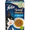 Purina Nestle Felix Original Soup Time Box žuvis – šlapias kačių maistas – 6x48g