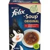 Purina Nestle Felix Original Soup Time Box jautiena, ėriena, chcken – šlapias kačių maistas – 6x48g