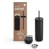 Fellow Carter 2-in-1 šaldymo rinkinys, 591 ml - matinis juodas