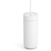 Lid with a straw for Fellow Carter mugs Cold Matte Baltas