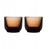Fellow - dviejų stiklinių „Pirch Espresso“ rinkinys, 100 ml - gintaro spalvos