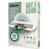 Fellowes laminavimo folija A4, blizgi, lengva, perdirbta, 100 vnt.