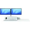 Laikiklis Fellowes Sit-Stand LotusRT dvigubos baltos