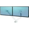 „Fellowes“ stalinis laikiklis 2 monitoriams iki 32 colių platinos (8056301)