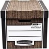 Fellowes Woodgrain Fast Fold 10 vnt. ruda