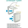 Ferplast Atverčiamos durelės katėms Swing 9 SET, baltos, 4 krypčių