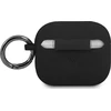 Dėklas Ferrari FEA3SILBK AirPods 3 dangtelis juodas/juodas silikoninis
