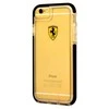 FERRARI kietas dėklas FEGLHCP7BK IPHONE 7 / 8 TRANSPARENT