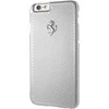 Apple iPhone 6 / 6S Ferrari dėklas Perforated Aliuminio (FEPEHCP6SI) sidabrinės spalvos