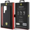 Ferrari FEHCS24LN3 PUK S24 Ultra S928 juodos spalvos kietas dėklas Carbon Stitched Bottom