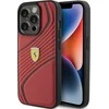 Ferrari FEHCP15LPTWR Apple iPhone 15 Pro 6.1″ red kietas dėklas Twist Metal Logo