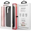 Samsung Galaxy S22 Plus Ferrari dėklas On Track Carbon Stripe (FESAXHCS22MBK) juodos spalvos