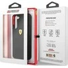 Dėklas Ferrari FESSIHCS22SBK S22 S901 juoda/juodas hardcase On Track Silicone