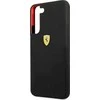 Dėklas Ferrari FESSIHCS22SBK S22 S901 juoda/juodas hardcase On Track Silicone