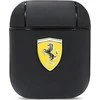 Apple AirPods ausinių dėklas Ferrari On Track Leather (FESA2LEBK) juodos spalvos
