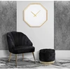 Ferretti aštuonkampis Glamour sieninis laikrodis, Ø 56 cm