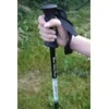 Ferrino Šiaurietiško ėjimo lazdos sulankstomos, atsparios smūgiams, KUBISPORT, 72–145 cm