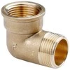 Ferro 5/4" žalvario moteriška alkūnė - K13Z