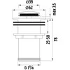 Ferro Automat- spustelėkite 5 / 4 "mažas chromas (S283B)