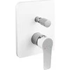 Ferro BDR7P vonios maišytuvas ADORE COCEALED 2-FUNCTION Baltas-CHROME // BF.BDR7P