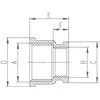 Ferro Brass mova 6 / 4x1 "M13Z