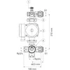 Ferro Maišymo grupė 1 "grindų šildymui 1" su elektroniniu siurbliu 25 40-130 (GM40GPA)