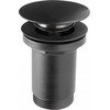 Ferro S285B-BL-B DRAIN / PLUG CLICK ROTONDO BE PERPLŪDIMO LARGE G5 / 4 Juodas BLISTER FERRO // S.CLICK-CLICK-F-S285B-BL-B