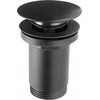 Ferro S285B-BL-B DRAIN / PLUG CLICK ROTONDO BE PERPLŪDIMO LARGE G5 / 4 Juodas BLISTER FERRO // S.CLICK-CLICK-F-S285B-BL-B