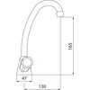 Ferro Standartinis stovimas chromuotas praustuvo čiaupas (BST2)