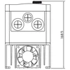 F&amp;F 1 etapas 3x230V 1,5kW FA- 1LX015