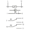F&amp;F Dabartinis siųstuvas 4- funkcija 2x2P 16A - EPP- 620
