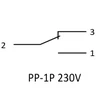 F&F Elektromagnetinis siųstuvas 1P 16A P / T - PP- 1P 230V