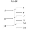 F&amp;F PK-3P-EL-MAG.24VAC/DC,3P,3X8A,1MOD