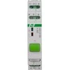 F&amp;F Bistatinė relė su rankiniu valdymo mygtuku ir atminties montavimu DIN 230V BIS- 411BM bėgiu
